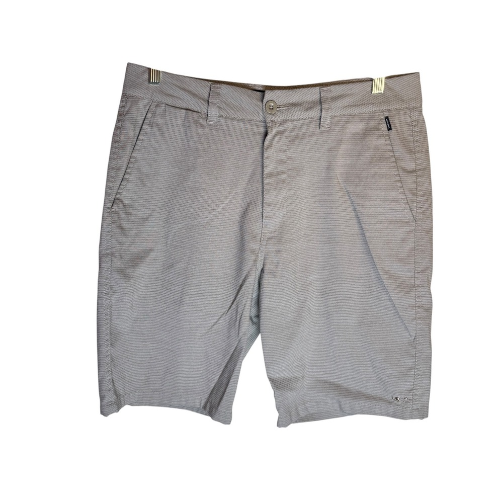 O'Neill Gray Casual‎ Chino Shorts Men's Size 32 Inseam 9.5 Walking Everyday